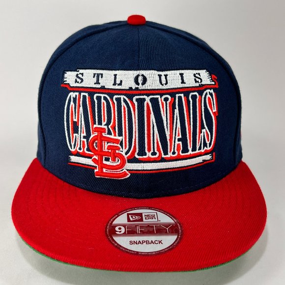St Louis Cardinals MLB Snapback Hat Cap New Era 9Fifty Blue Baseball Sports Mens - Picture 1 of 16